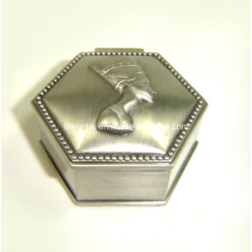 China 5.9X5.6X3.4cm Metal Jewelry Box, Jewel Jewelry Set Box